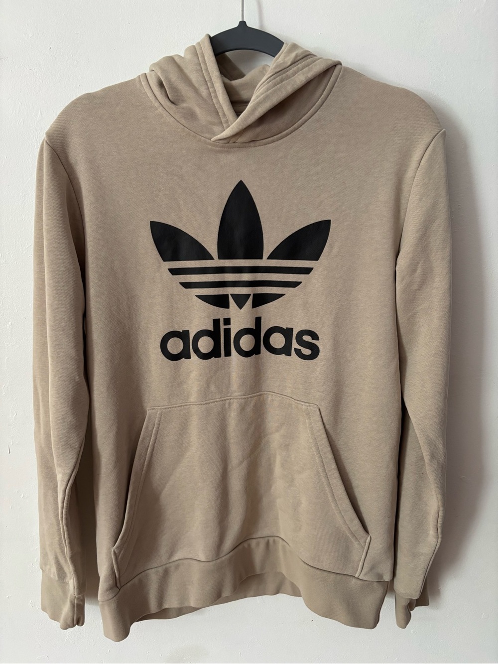 Adidas Tan Logo Hoodie